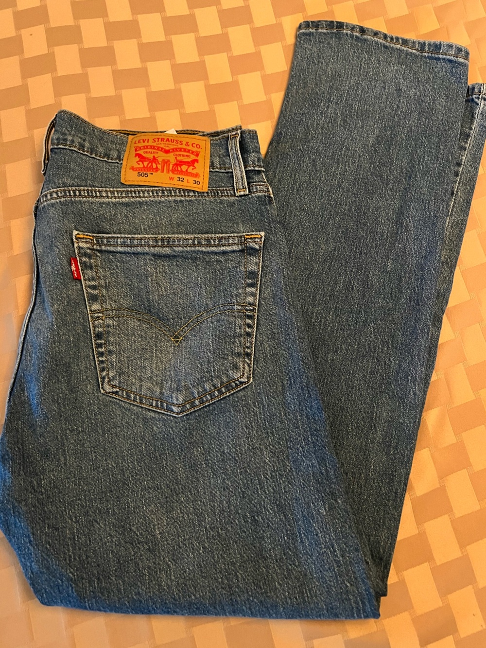 Men’s Levi’s 511 Dark Blue Denim Jeans 32 x 30